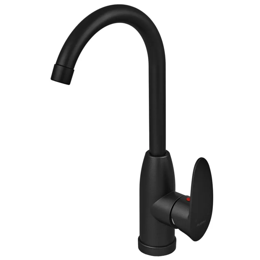 Смеситель для кухни с подводом PLAMIX Cezar-011-B SET Matte Black (PM0668)