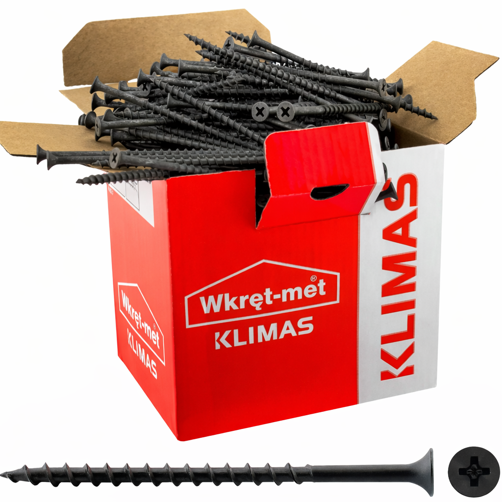 Саморез для гипсокартона по дереву Wkret-Met KSGD 3,5х55 мм 500 шт. (33543281) Саморез для гипсокартона по дереву Wkret-Met KSGD 3,5х55 мм 500 шт. (33543281)