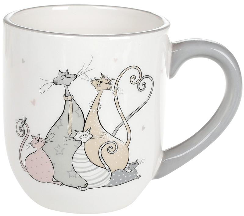 Кружка керамическая Дружная Семейка 450 мл (BD-DM558-Q)