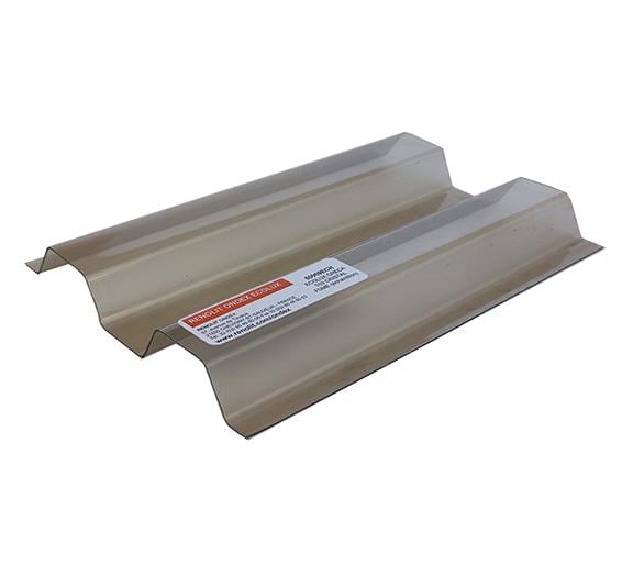 Профилированный ПВХ Ondex Ecolux Greca 70/18 трапеция 0,8x1095x2500 мм Дымчатый (00-00010391)