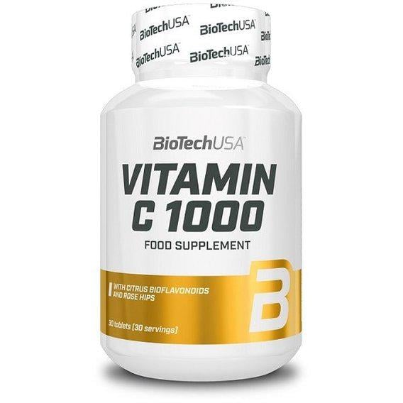 Вітамін C для спорту BioTechUSA Vitamin C 1000 30 Tabs