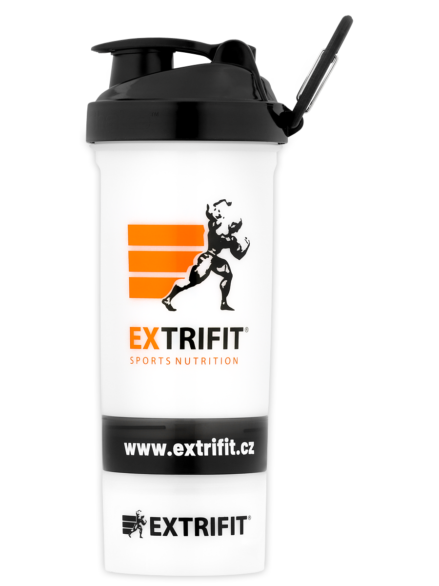 Шейкер Extrifit Shaker Triple 700 мл White/Black