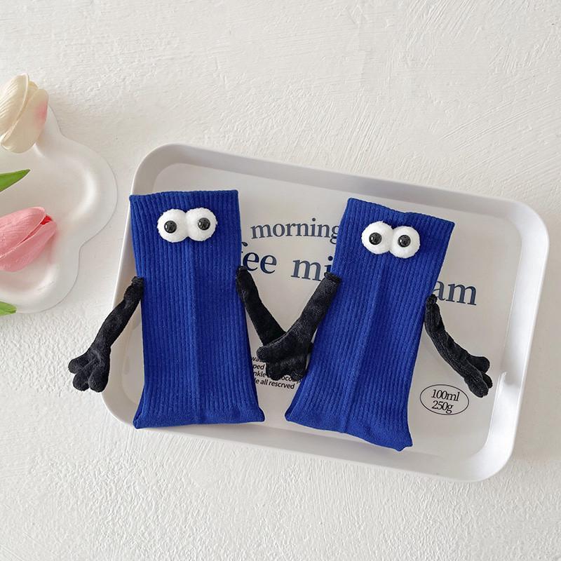 Шкарпетки з очима та магнітиками р. 35-41 Синій (2502) - фото 2 Шкарпетки з очима та магнітиками р. 35-41 Синій (2502) - фото 2