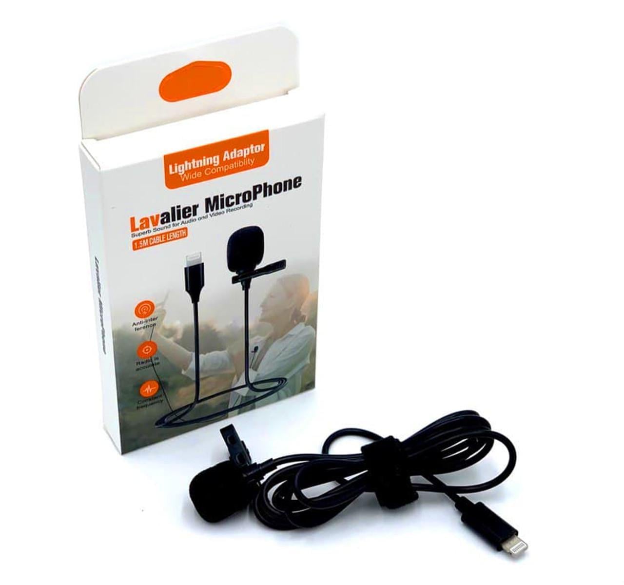 Петличный микрофон Lavalier Lightning для Iphone Петличный микрофон Lavalier Lightning для Iphone