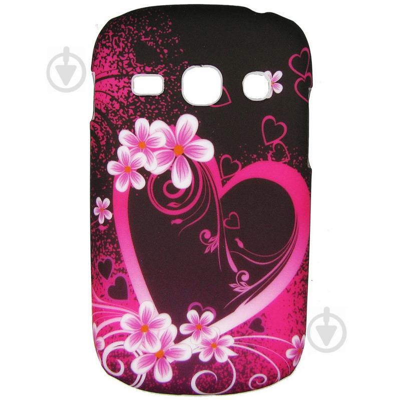 Чехол с рисунком Printed Plastic для Samsung s6810 / s6812 Galaxy Fame Сердце (hub_UuGg03491)