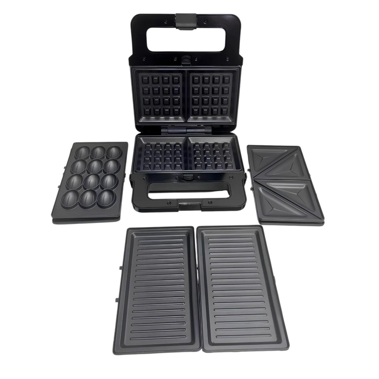 Мультимейкер Zepline ZP-801 з антипригарним покриттям 2200 Вт (є212) - фото 2 Мультимейкер Zepline ZP-801 з антипригарним покриттям 2200 Вт (є212) - фото 2