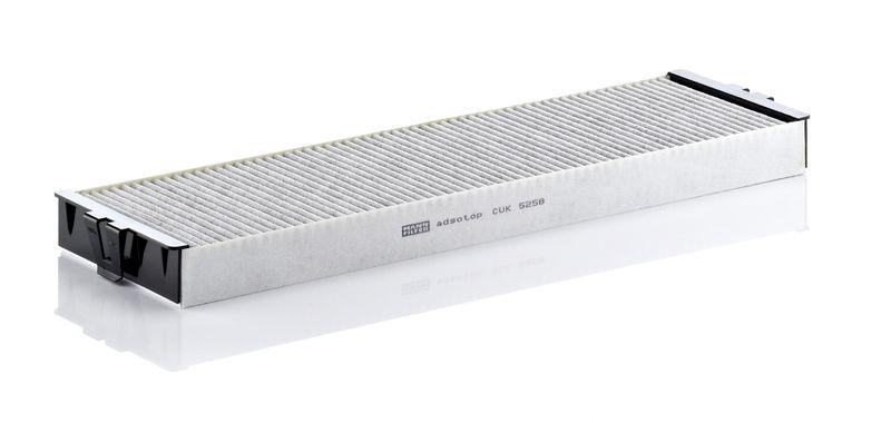 Фильтр салона Mann-Filter для Peugeot 607 00-11 угольный (CUK 5258)