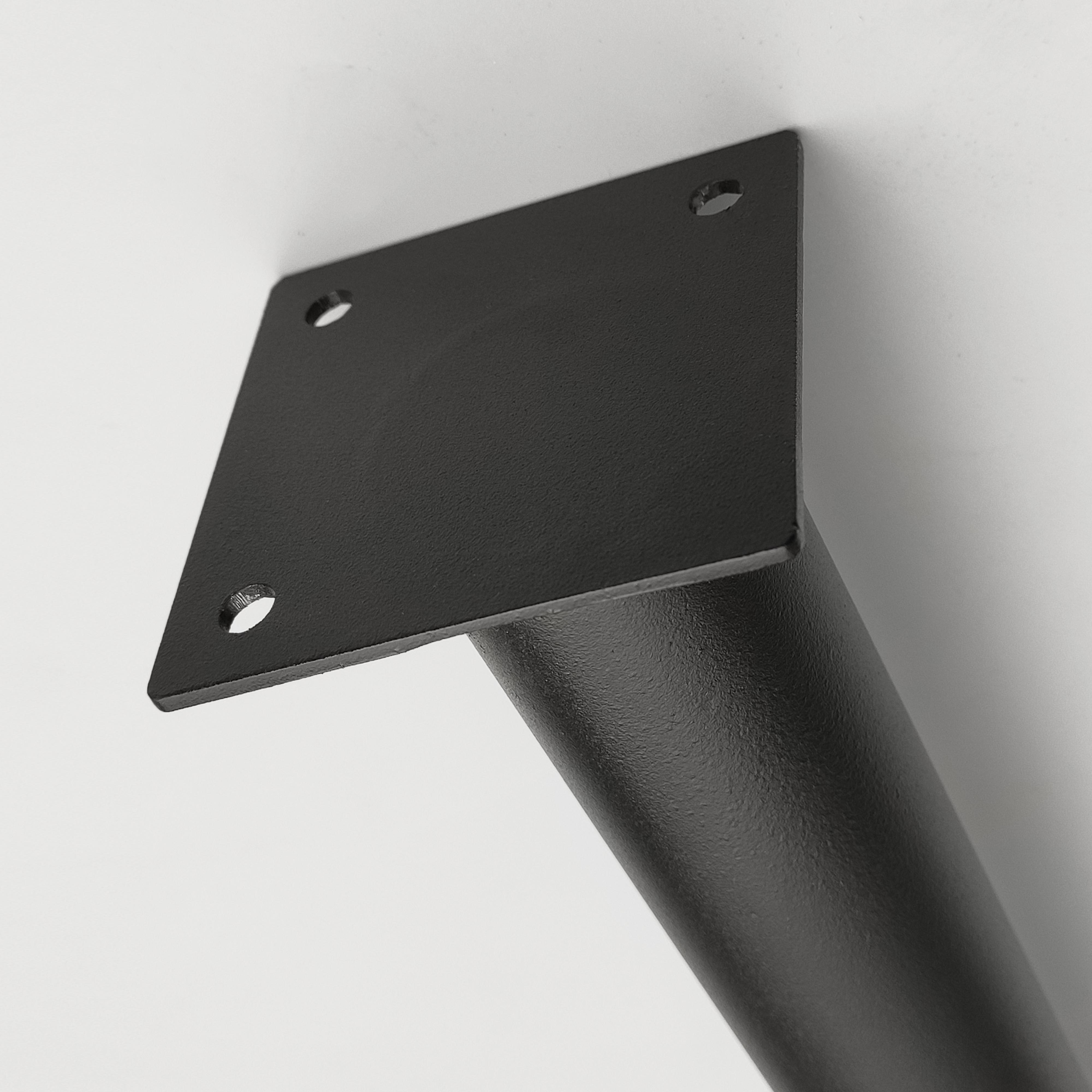 Мебельная ножка из металла 250 мм Черный (1407) - фото 6 Мебельная ножка из металла 250 мм Черный (1407) - фото 6