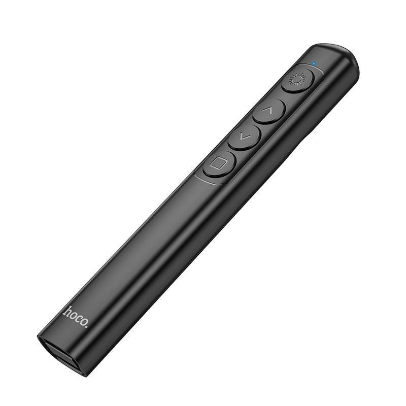Лазерна указка Hoco GM200 Smart PPT page turning pen 1хААА 2,4GHz Black (ME0021171)