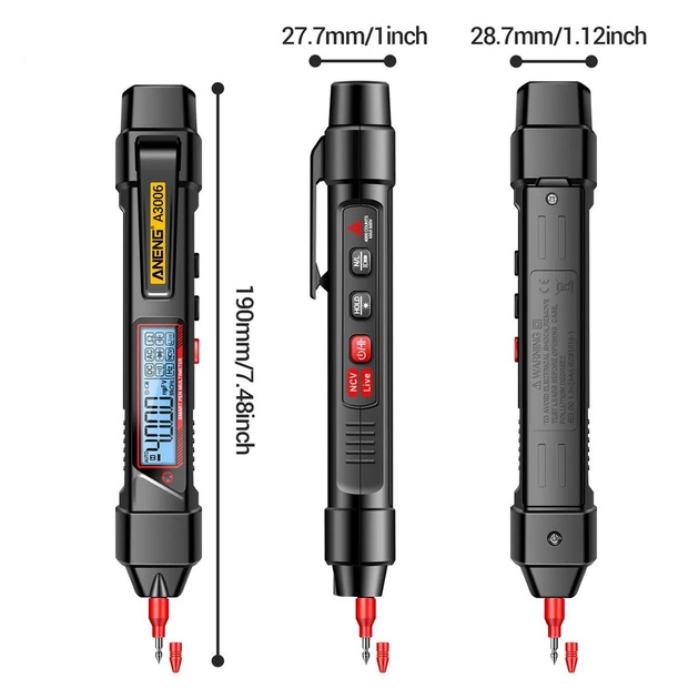 Сультиметр тестер ANENG A3006 для диагностики напряжения и сопротивления (2796684220) - фото 4 Сультиметр тестер ANENG A3006 для диагностики напряжения и сопротивления (2796684220) - фото 4
