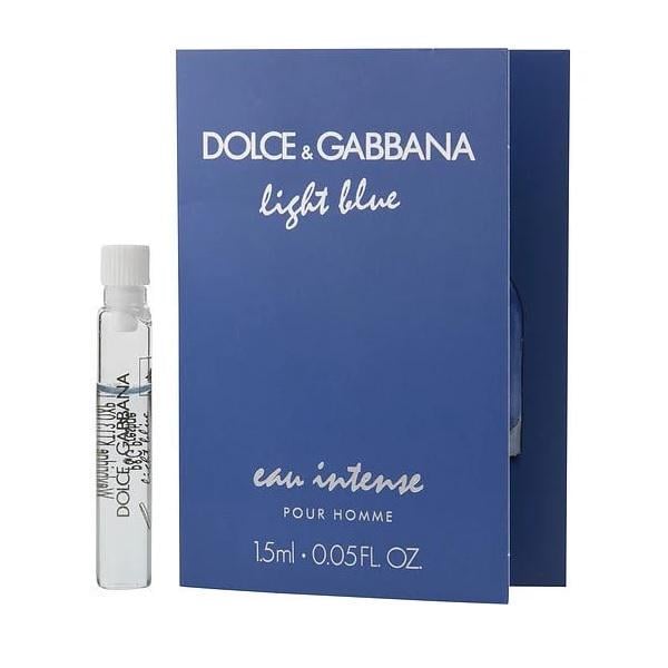 Парфумована вода для чоловіків Dolce&Gabbana Light Blue Eau Intense 1,5 мл пробник (382881)