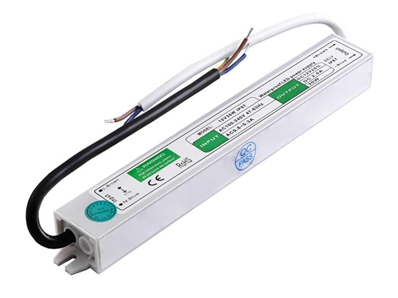 Блок питания 12 В 30 Вт IP67 (511) Блок питания 12 В 30 Вт IP67 (511)