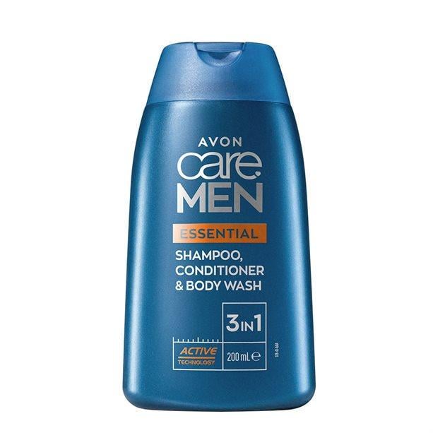 Шампунь кондиционер и гель для душа Avon Care Men 200 мл (1259353760)