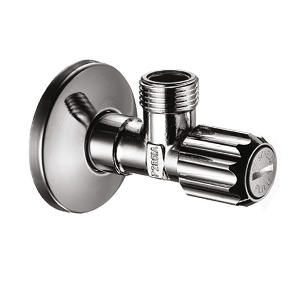 Кран кульовий Hansgrohe 13904000 ЗЗ ручка 1/2"x3/8" (113791) - фото 1