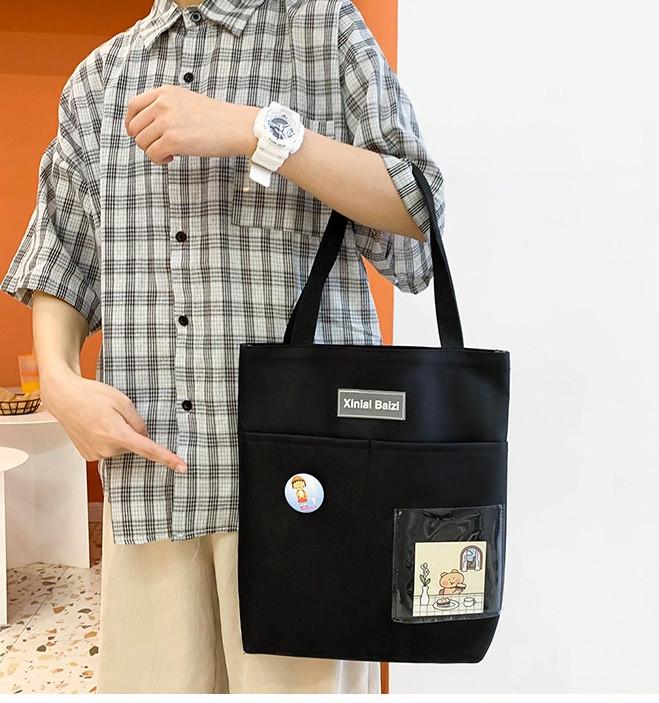 Школьный рюкзак и сумка/косметичка и пенал для девочки Лия 5в1 Черный (1218490319) - фото 5