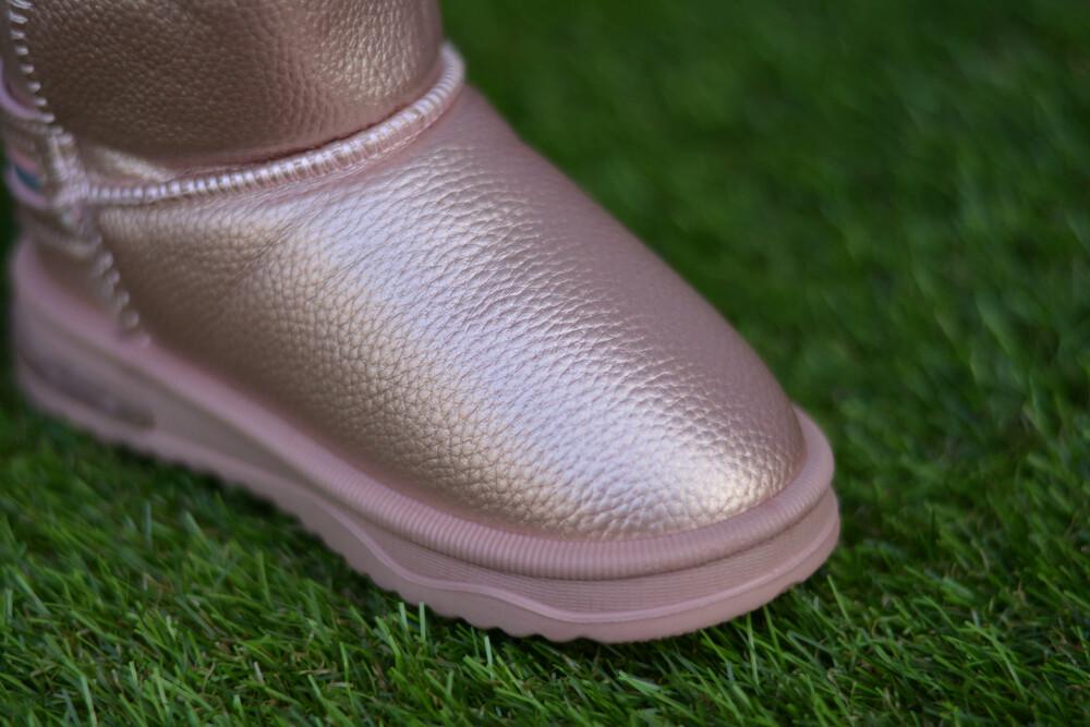 Уггі дитячі зимові Ugg шкіряні для дівчинки р. 31 Рожевий (11355692) - фото 5 Уггі дитячі зимові Ugg шкіряні для дівчинки р. 31 Рожевий (11355692) - фото 5