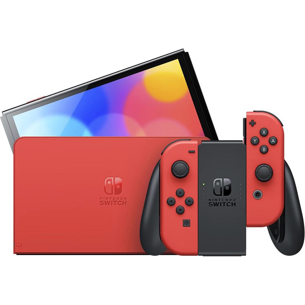 Игровая консоль NINTENDO Switch OLED Model Mario Red Edition портативная (96622) - фото 2