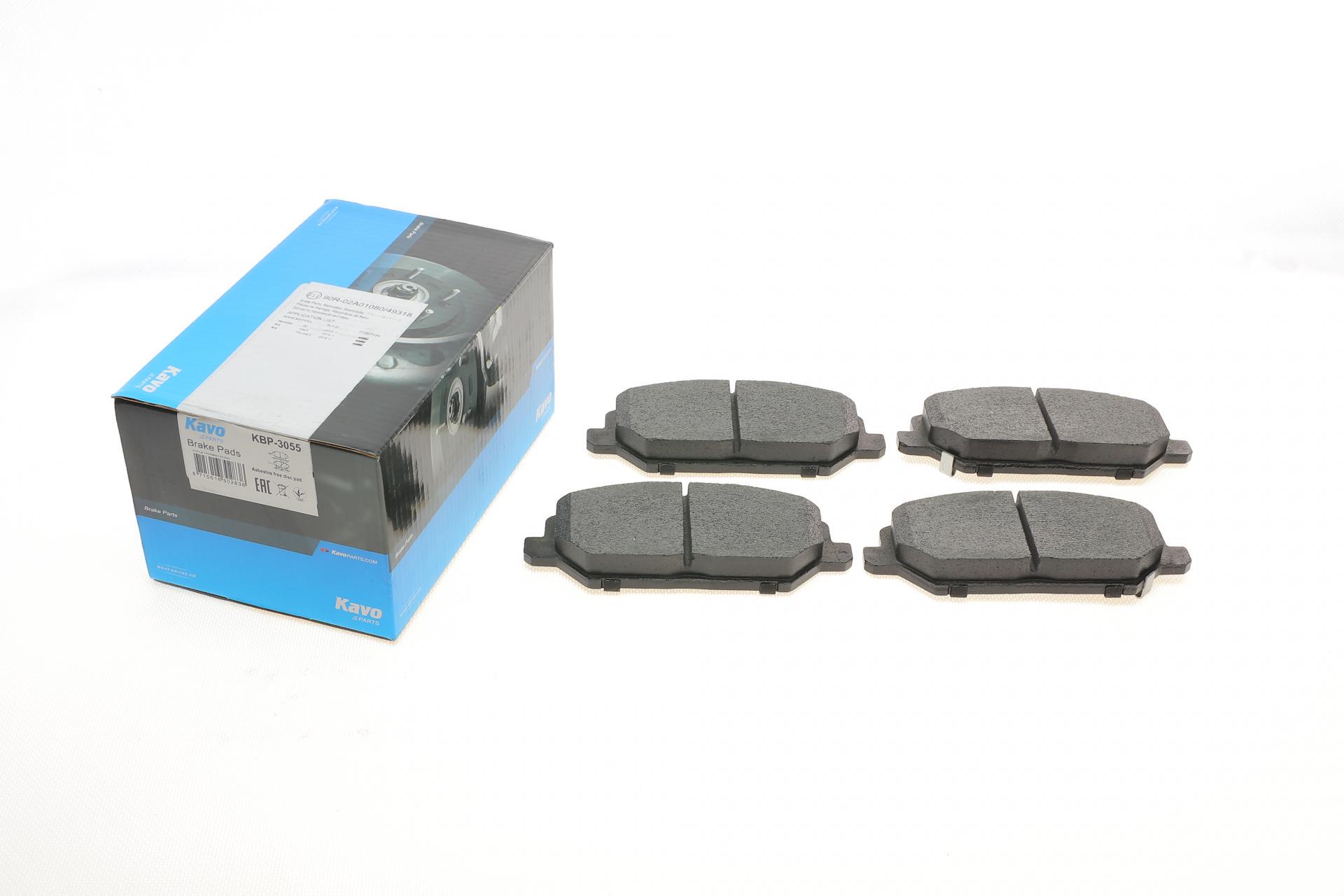 Колодки тормозные передние KAVO PARTS Hyundai i30 16-/Kia Cee'd/Pro Cee'd 18-/Xceed 19- 148.8x57 (KBP-3055 KAVO PARTS) Колодки тормозные передние KAVO PARTS Hyundai i30 16-/Kia Cee'd/Pro Cee'd 18-/Xceed 19- 148.8x57 (KBP-3055 KAVO PARTS)