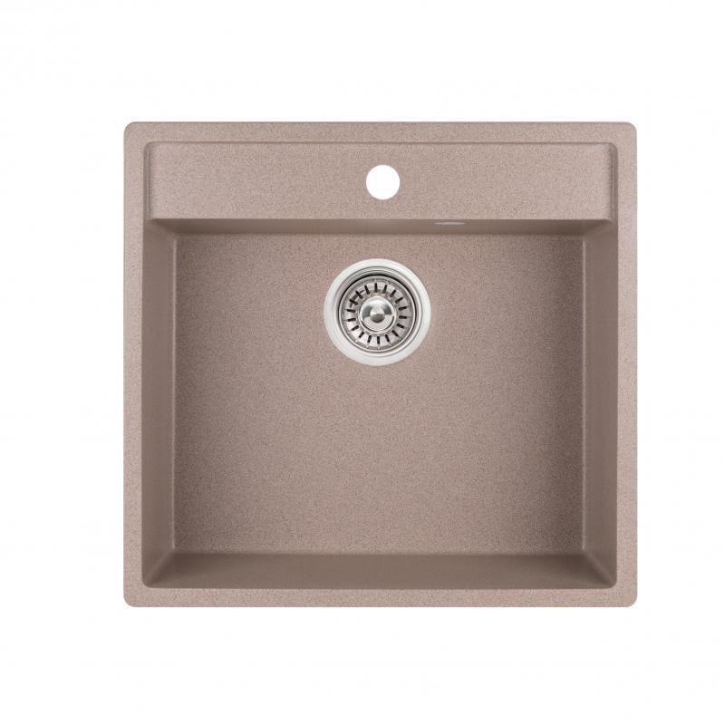 Кухонная мойка Q-tap CS 5250 Beige (QT5250BEI551) Кухонная мойка Q-tap CS 5250 Beige (QT5250BEI551)