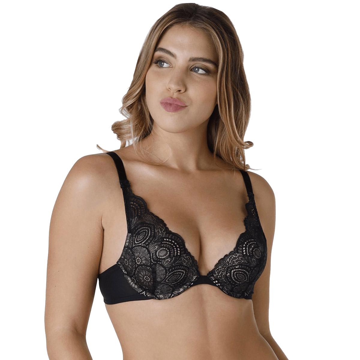 Бюстгальтер пуш-ап Wonderbra Refined Glamour 150 E80 Black - фото 2