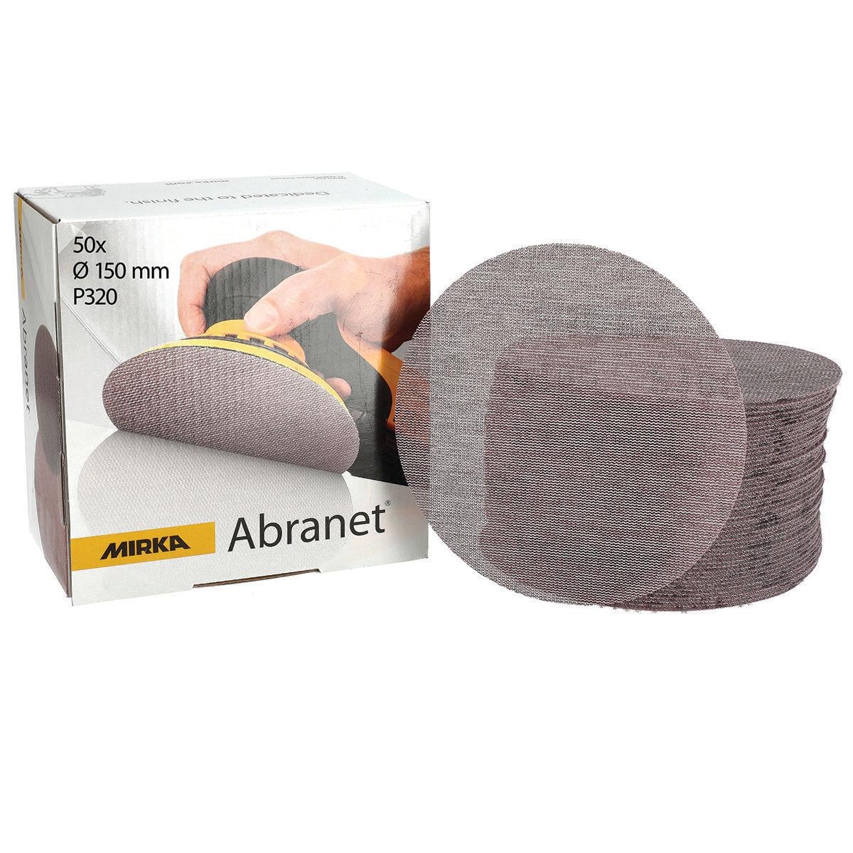 Круг шлифовальный сетчатый Mirka Abranet d150 Р240