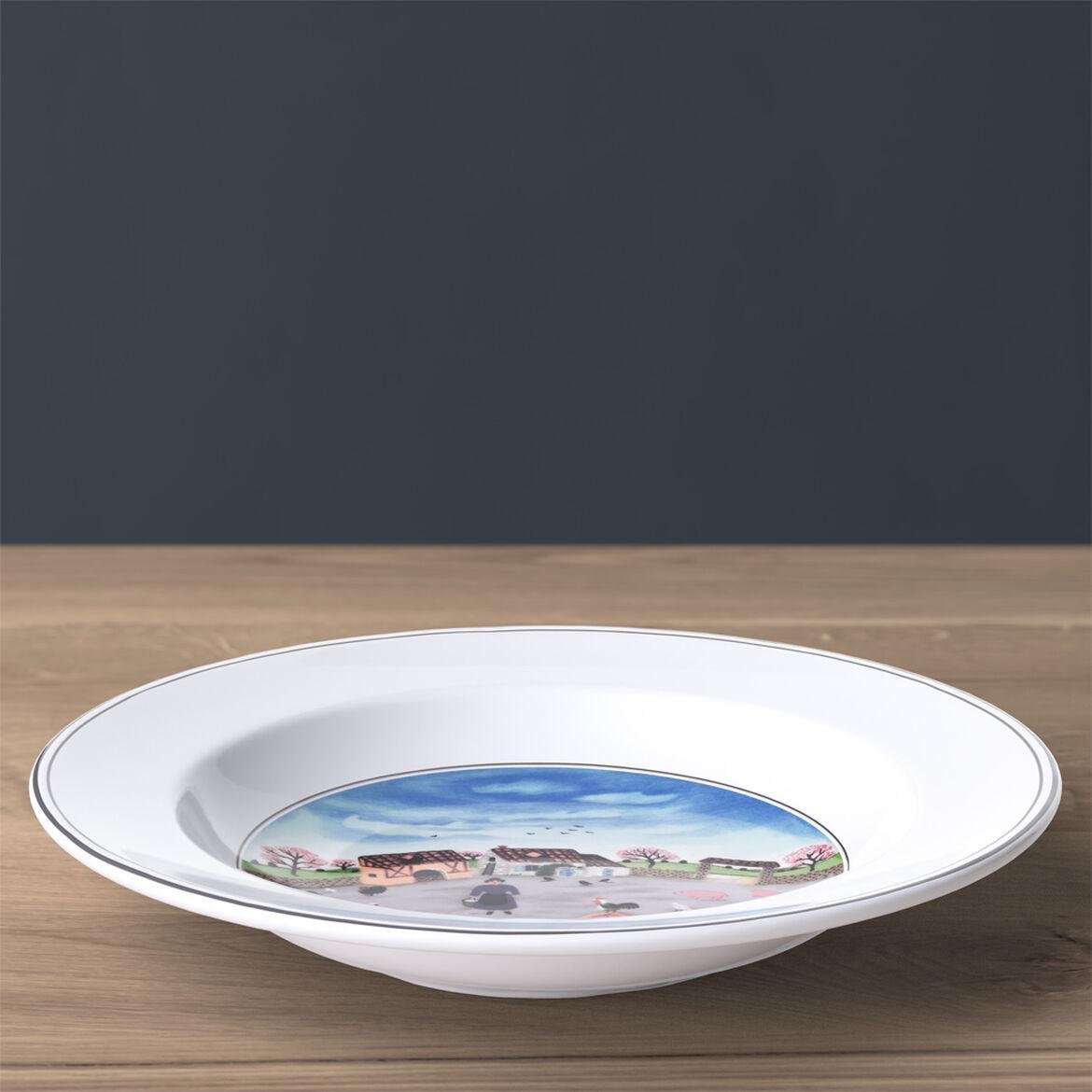 Суповая тарелка Villeroy & Boch Design Naif 21 см (1023372704) - фото 2