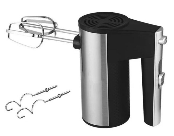 Миксер кухонный ручной BITEK BT-6629 с насадками 800 Вт Серый (ML-04354) - фото 2 Миксер кухонный ручной BITEK BT-6629 с насадками 800 Вт Серый (ML-04354) - фото 2