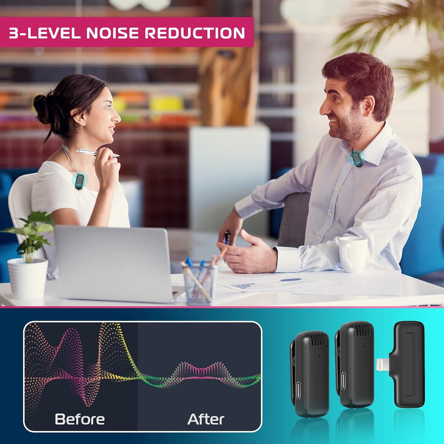 Микрофон петличный Ulanzi J12 Black (99177) - фото 6 Микрофон петличный Ulanzi J12 Black (99177) - фото 6