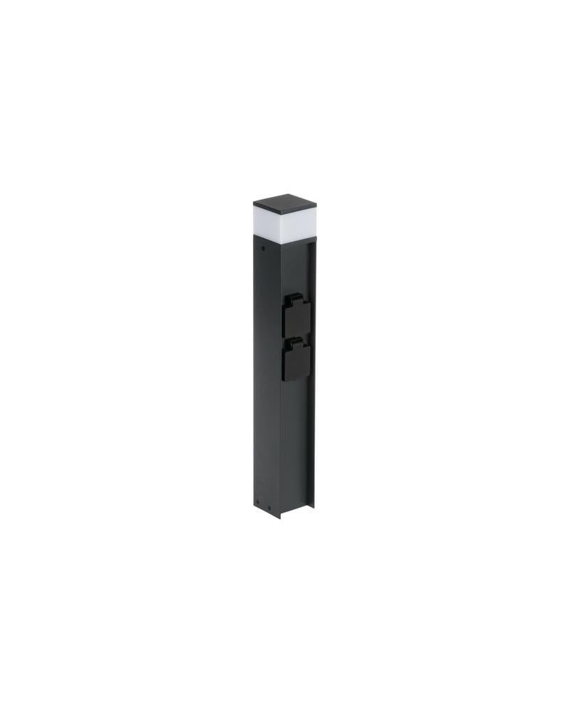 Вуличний світильник Kanlux 38770 DASTEN G9 11W IP44 Чорний (26240782)