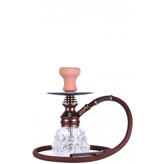 Кальян Yahya Skull Brown