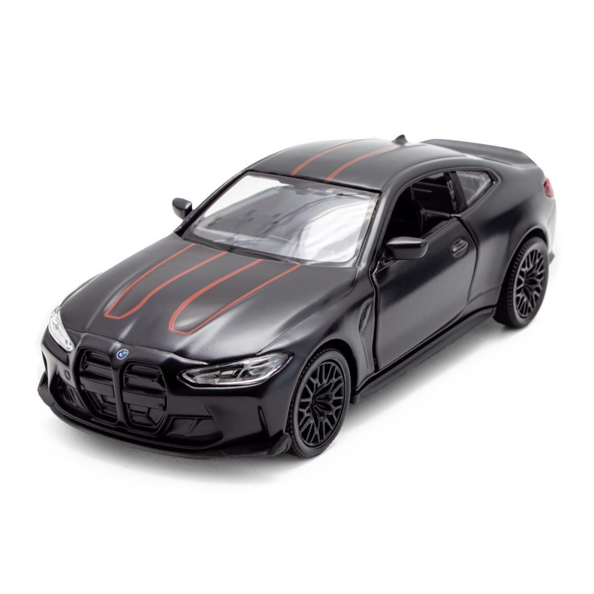 Автомодель іграшкова дитяча BMW M4 CSL 2023 Чорний