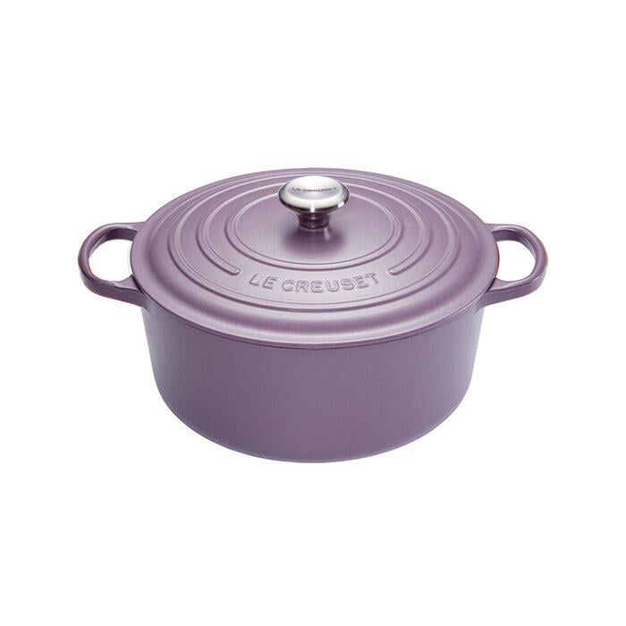 Кастрюля жаропрочная Le Creuset Signature с крышкой 26 см 5,3 л Аметист