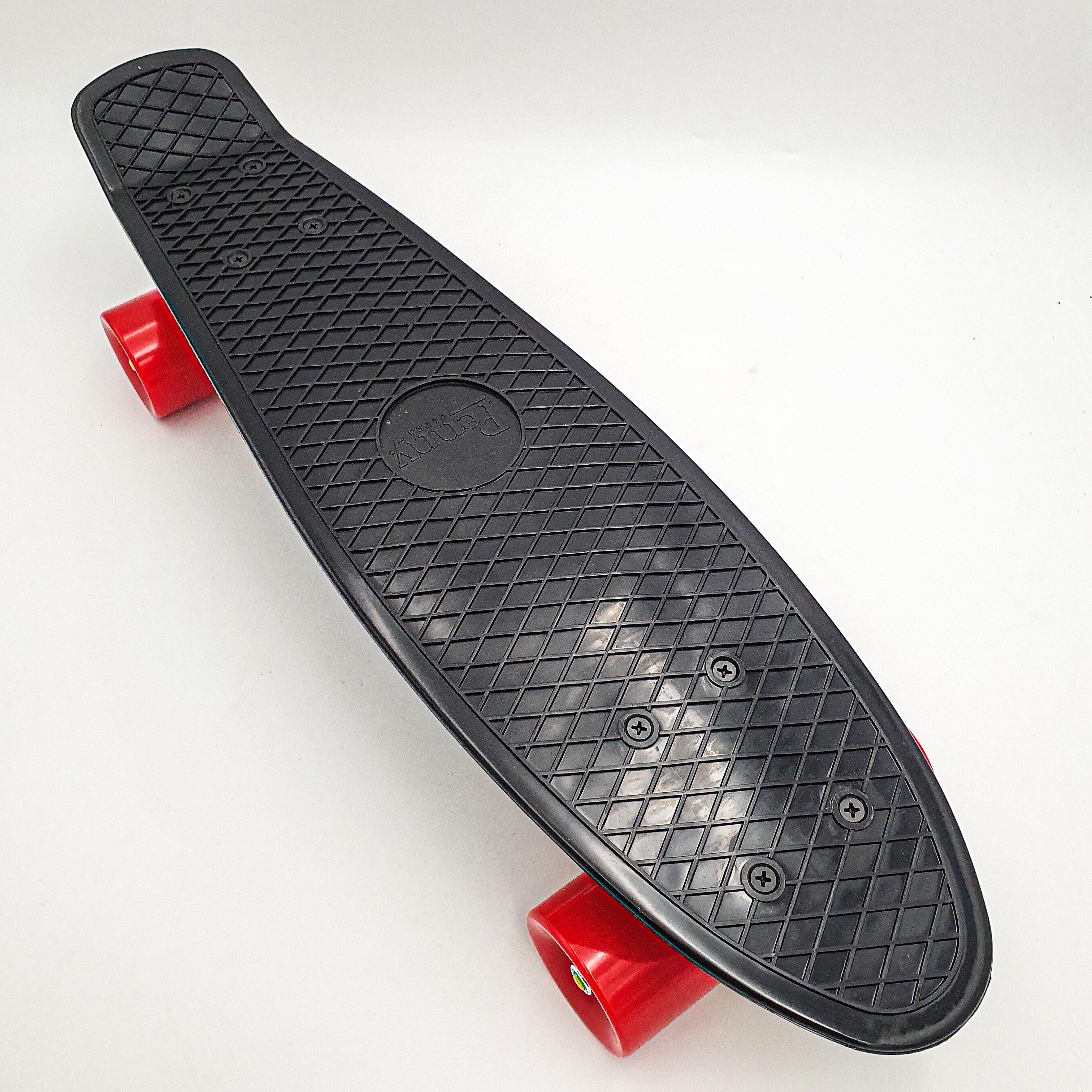 Пенниборд Penny Board Pastel Series ABEC 7 55х15 см с матовыми колесами Черный (3b0913a7) - фото 3