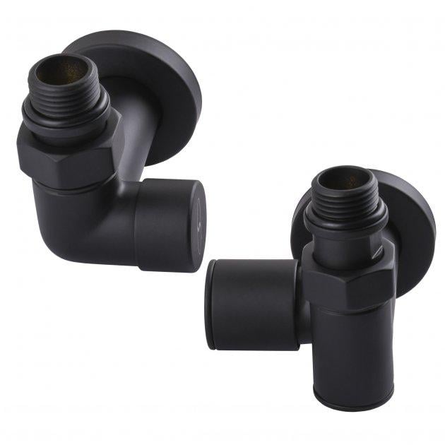 Набір кутових кранів Solomon TEN 7777 1/2" з американкою Black - фото 3 Набір кутових кранів Solomon TEN 7777 1/2" з американкою Black - фото 3