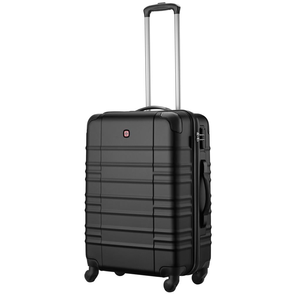 Валіза дорожня Wenger Amplar 653146 полікарбонатний корпус 65 см Чорний (614414)