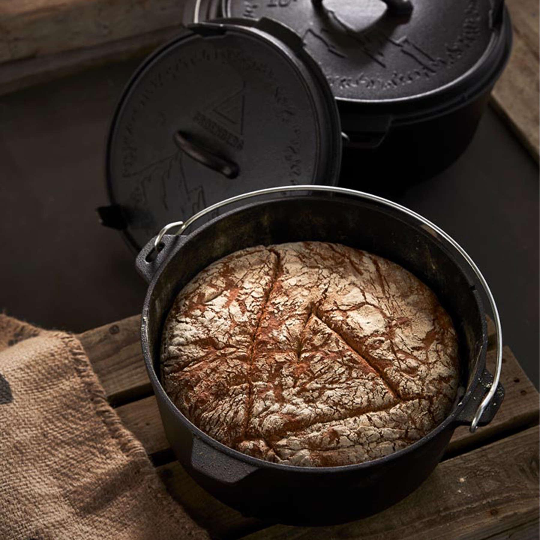 Казан з кришкою Groenberg Askja Pot 33 см/10 л Black (266018) - фото 9 Казан з кришкою Groenberg Askja Pot 33 см/10 л Black (266018) - фото 9