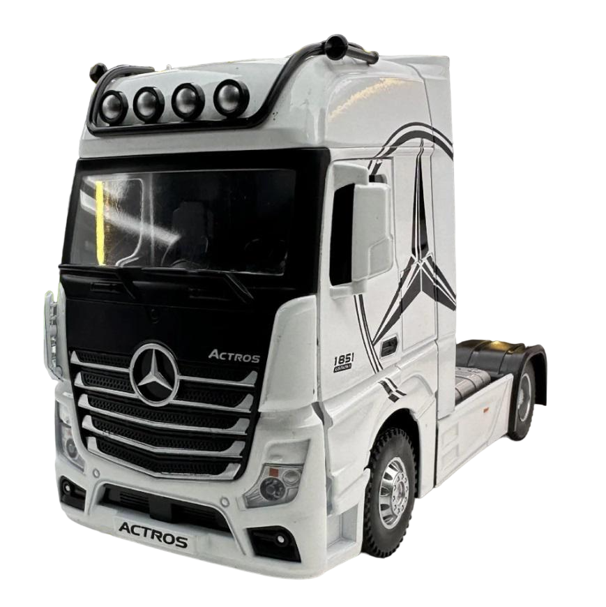 Машинка металева автомобіля Mercedes Benz Actros Чорний