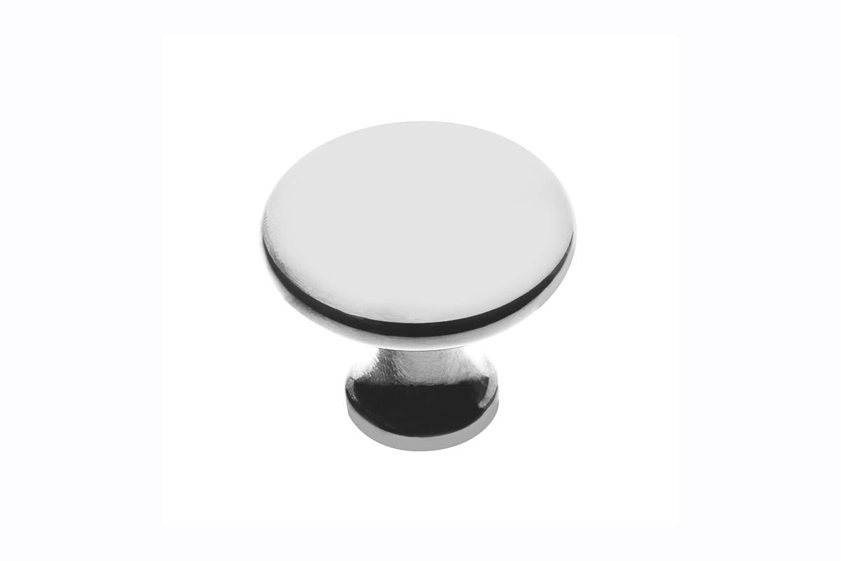 Меблева ручка-кнопка GTV UDINE Хром (GZ-UDINE-1-01)