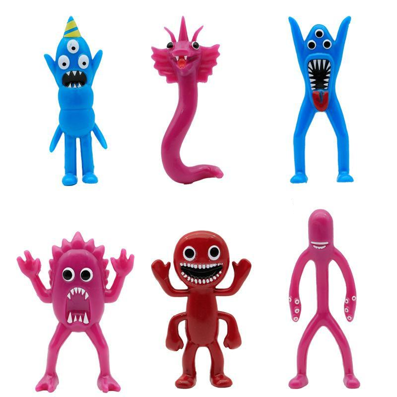 Набор фигурок Rainbow Friends Magic Friends Roblox 6 шт. 10-8 см (11416311)