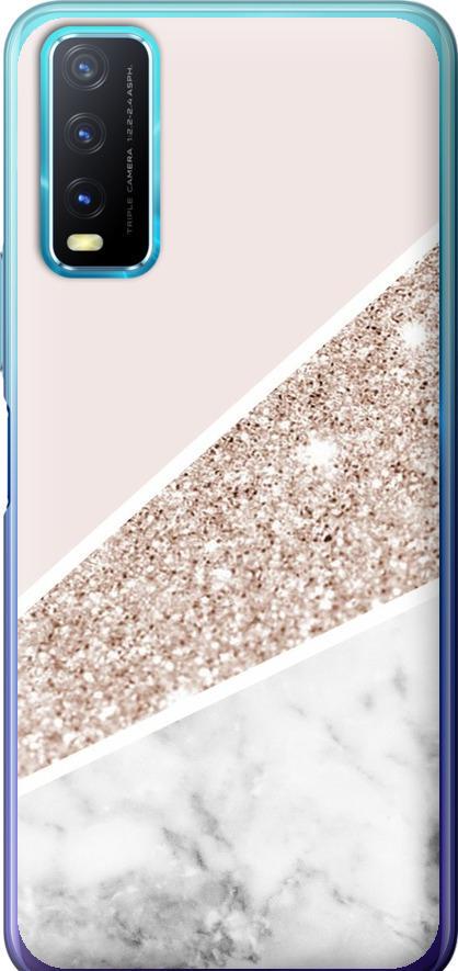 Чехол на Vivo Y20 Пастельный мрамор (4342u-2078-42517)