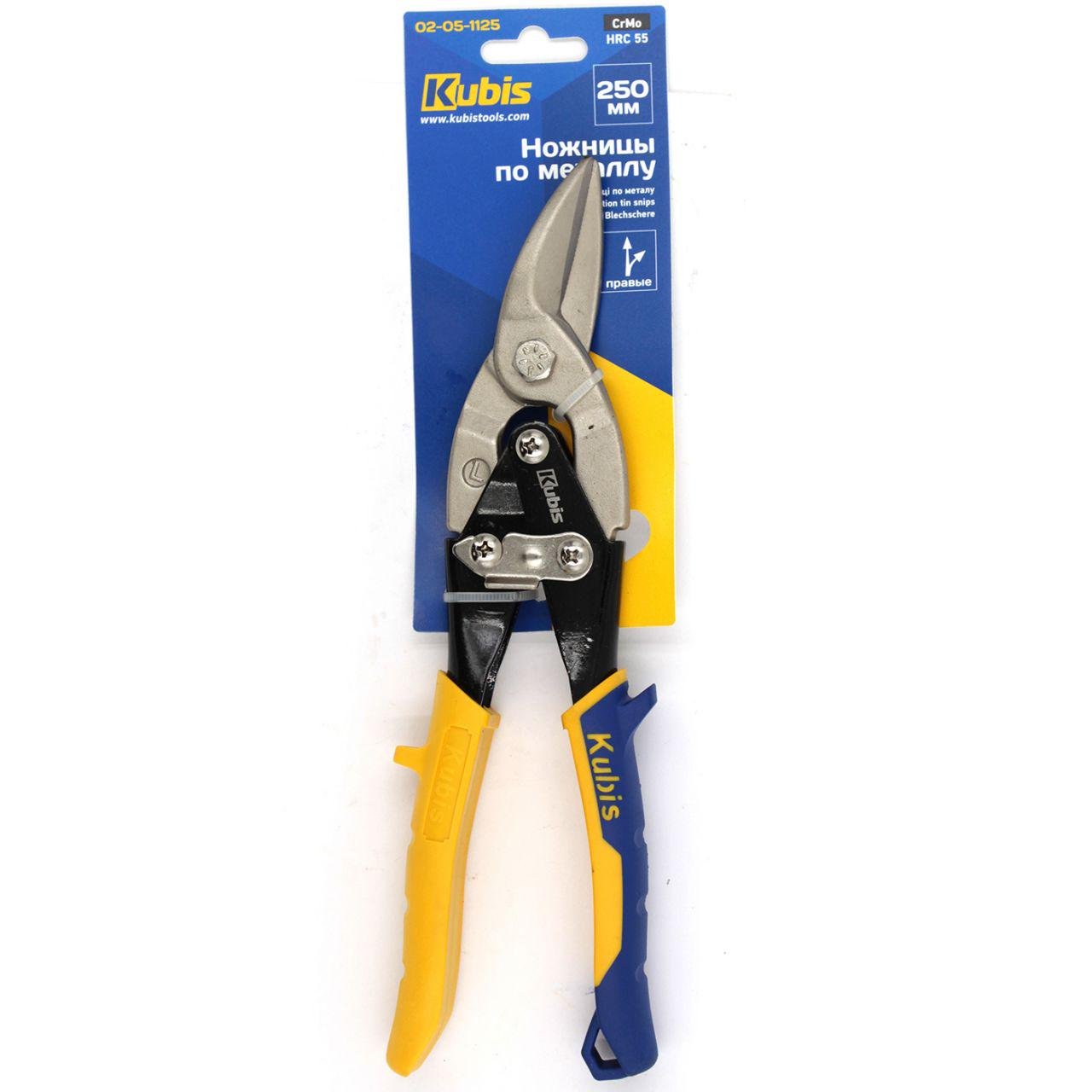Ножницы по металлу Kubis CrMo правые 250 мм (02-05-1125) Ножницы по металлу Kubis CrMo правые 250 мм (02-05-1125)