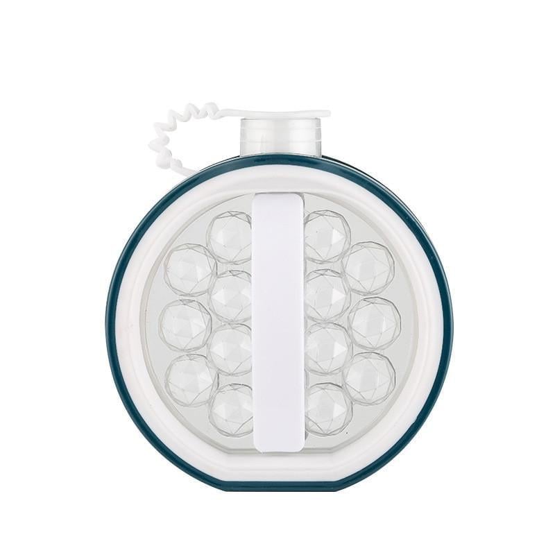 Форма для льда силиконовая круглая 19х17,5 см Белый с синим (8259) Форма для льда силиконовая круглая 19х17,5 см Белый с синим (8259)