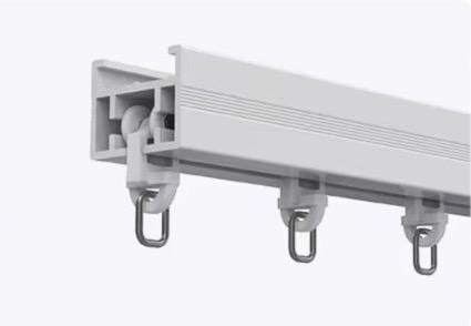 Карниз алюминиевый для штор Plastidea Autorail 350 см Белый (6328)