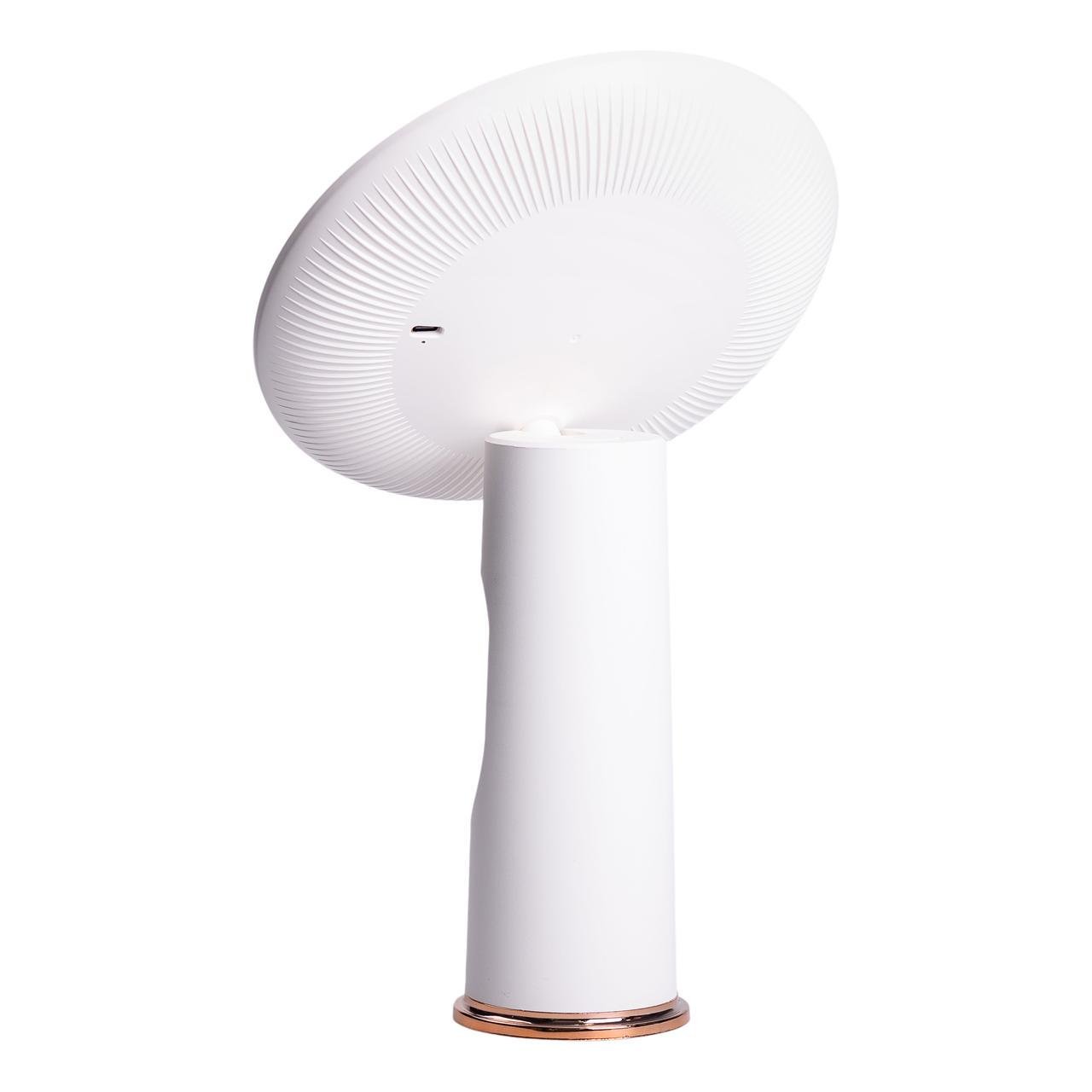 Дзеркало з підсвічуванням настільне косметичне кругле з LED підсвічуванням USB 18,5х10х29 см Білий (6874) - фото 4 Дзеркало з підсвічуванням настільне косметичне кругле з LED підсвічуванням USB 18,5х10х29 см Білий (6874) - фото 4