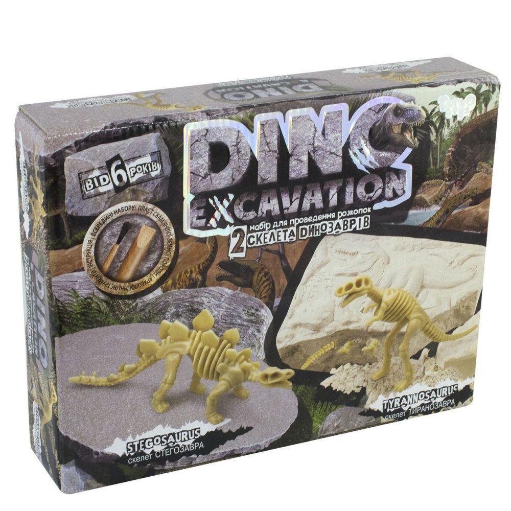 Набір для проведення розкопок Danko Toys Dino Excavation динозаври (DEX-01-06)
