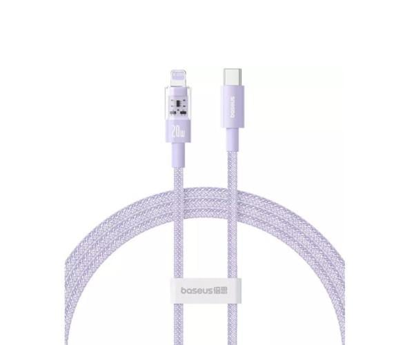 Кабель Data BASEUS Gem Fast-Charging Type-C to Lightning 20W 2 м Nebula Purple