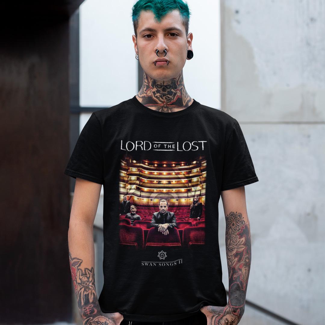 Футболка унисекс Lord Of The Lost Swan Songs II 4XL Черный (0000011640)
