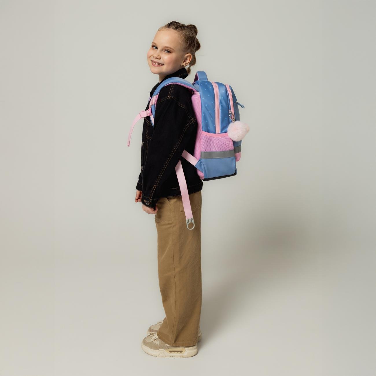 Рюкзак школьный с ортопедической спинкой для младших классов YES S-52 Ergo Meow-Meow (000995081) - фото 9 Рюкзак школьный с ортопедической спинкой для младших классов YES S-52 Ergo Meow-Meow (000995081) - фото 9