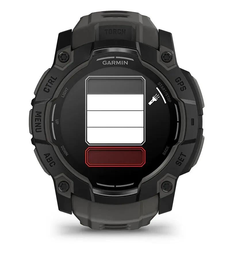 Смарт-годинник Garmin Instinct 3 45 мм Amoled Black with Black Band (010-02936-00/40) - фото 4