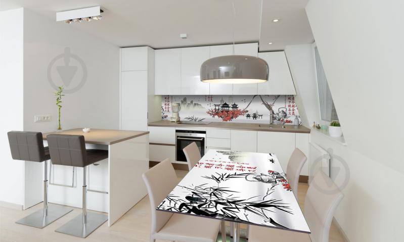 Наклейка виниловая на стол Zatarga «Восточный Храм» 650х1200 мм Z180736/1st